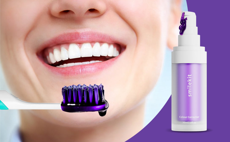 IvorySmile Whitening Purple Toothpaste